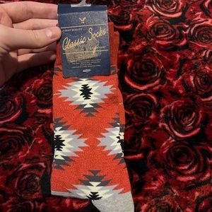 Men’s American Eagle Classic Socks One Size Aztec Print